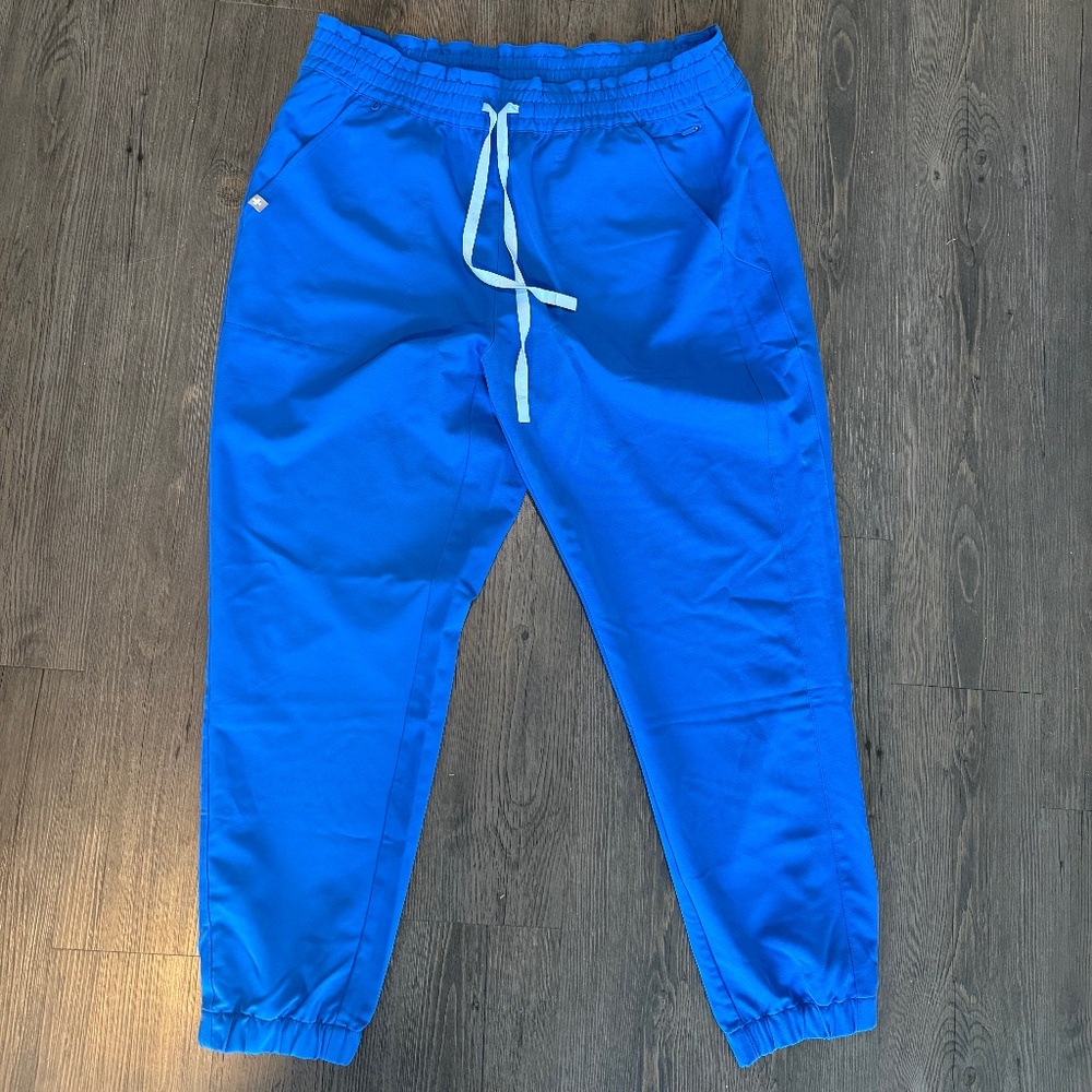 Figs Royal Blue High Waisted Regina Jogger XLP (2 of 2 available)